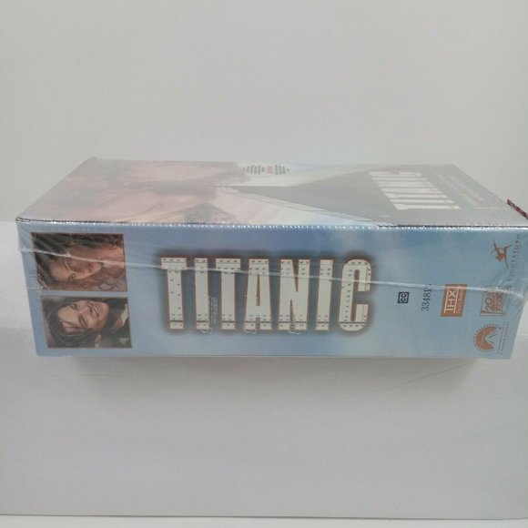 Titanic Digitally Remastered VHS, 2-Tape Set) Sealed New James Cameron - Picture 8 of 11